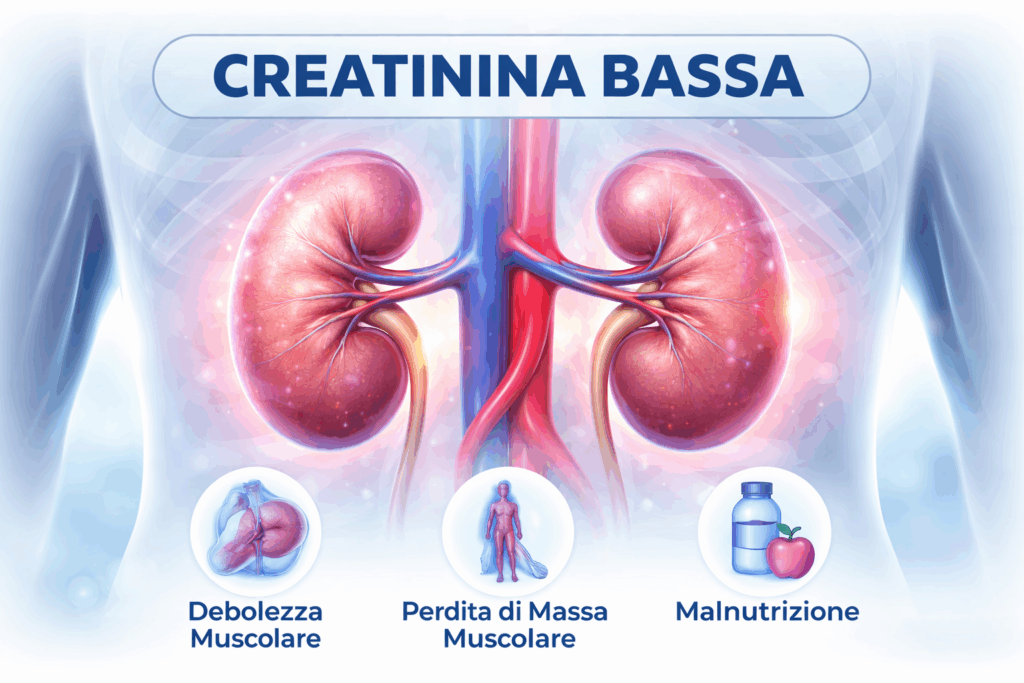 creatinina bassa