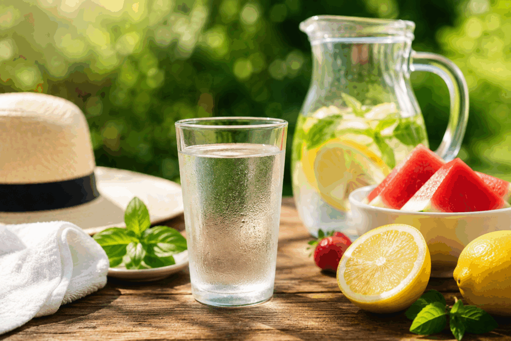 cosa bere con il caldo nefrocenter